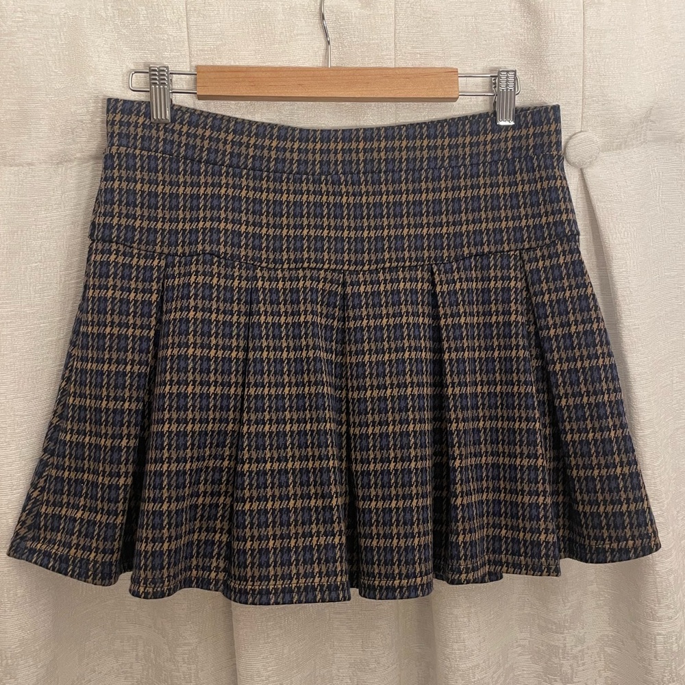 American Eagle Plaid Pleated Skort | Lined | Never Worn | Medium Long